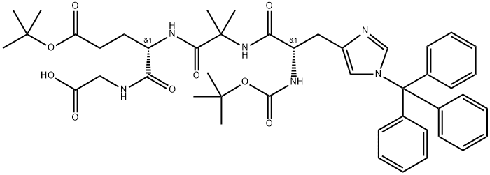 Boc-A(Trt)-Aib-Glu(OBtu)-Gly-OH