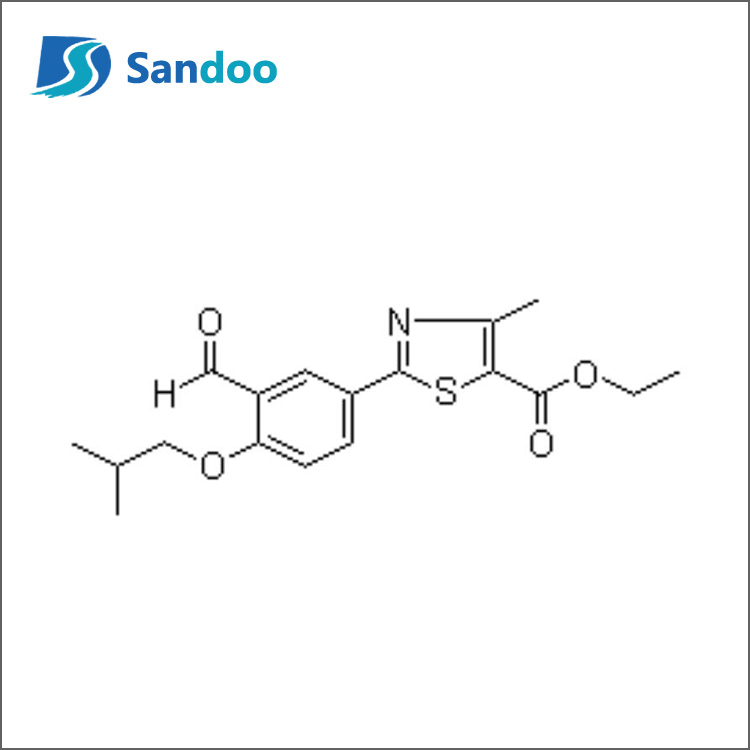 Eitil 2-(3-Formil-4-Isabútocsafheinile)-4-Meitialasól-5- Carbocsailáit