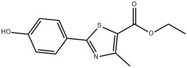 eitile 2-(4-hiodrocsaifeinil)-4-meitil thiasól-5-carbocsailáit