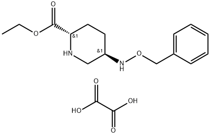 Eitile(2s,5r)-5-((beinsilocsaí)aimín)pipiridín-2-ocsaláit charbocsailáit