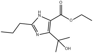 Eitile 4-(1-hiodrocsa-1-meitileitil)-2-próipil-imidazole-5-carbocsaláit