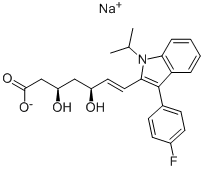 Salann sóidiam fluvastatin