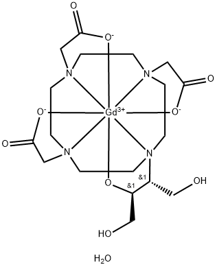 Gadolinium, [10-[2-(hiodrocsa-kO)-3-hiodrocsa-1-(hiodrocsaimeitil)próipil]-1,4,7,10-tetraaisaiciacladéatón-1,4,7-triacéató(3-)-kN1, kN4,kN7,kN10,kO1,kO4,kO7]-,monaihiodráit,[SA-8-1425362'5'-(R*,S*)]- (9CI)