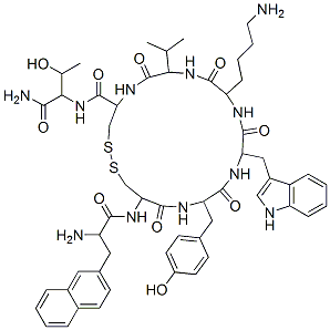 Aicéatáit Lanreotide