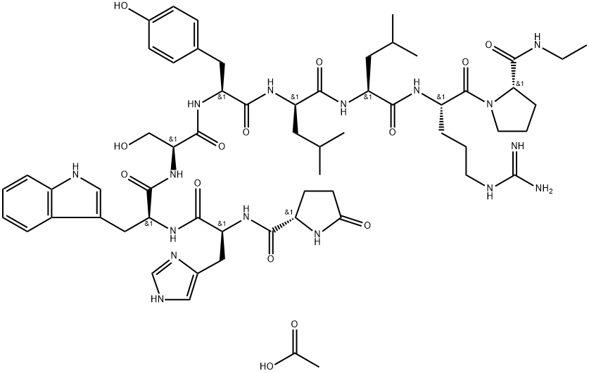 Aicéatáit leuprorelin