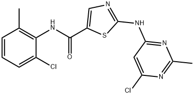 N-(2-Clóra-6-meitilfeinil)-2-[(6-clóra-2-meitil-4-pirimidinil)aimín]-5-tiasóilcarbocsaimíd