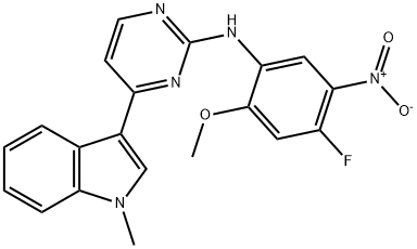 N-(4-fluara-2-Meitilocsa-5-nítrifeinil)-4-(1-Meitilindol-3-il)piriMidin-2-aMine