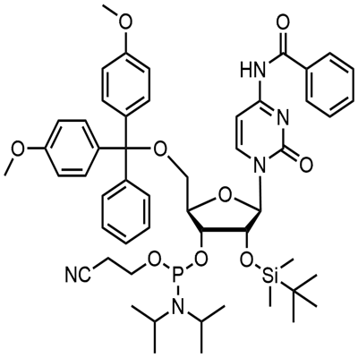 Fosfaraimídít cítídín CED- blocáilte-5'-O-DMT-2'-O-TBDMS