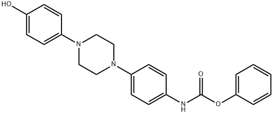 Feinil {4-[4-(4-Hidrocsafheinile)Piperasin-1-Il]Feinil}Carbamate