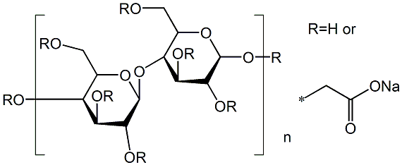 Sóidiam carboxymethyl ceallalóis