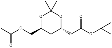 tert-Búitile (4R-cis)-6-[(aicéitilocsa)meitil]-2,2-démheitil-1,3-dé-ocsán-4-aicéatáit